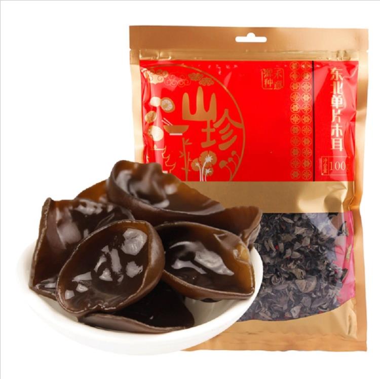 旭润庄园高原有机桑木耳120g 有机种植软糯滑弹 新老包装随机