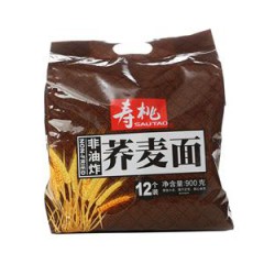 寿桃非油炸荞麦面900g