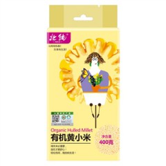 北纯纯生活有机黄小米400g